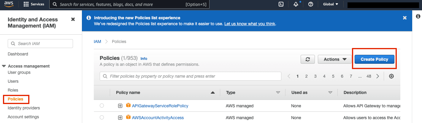 AWS IAM Policies