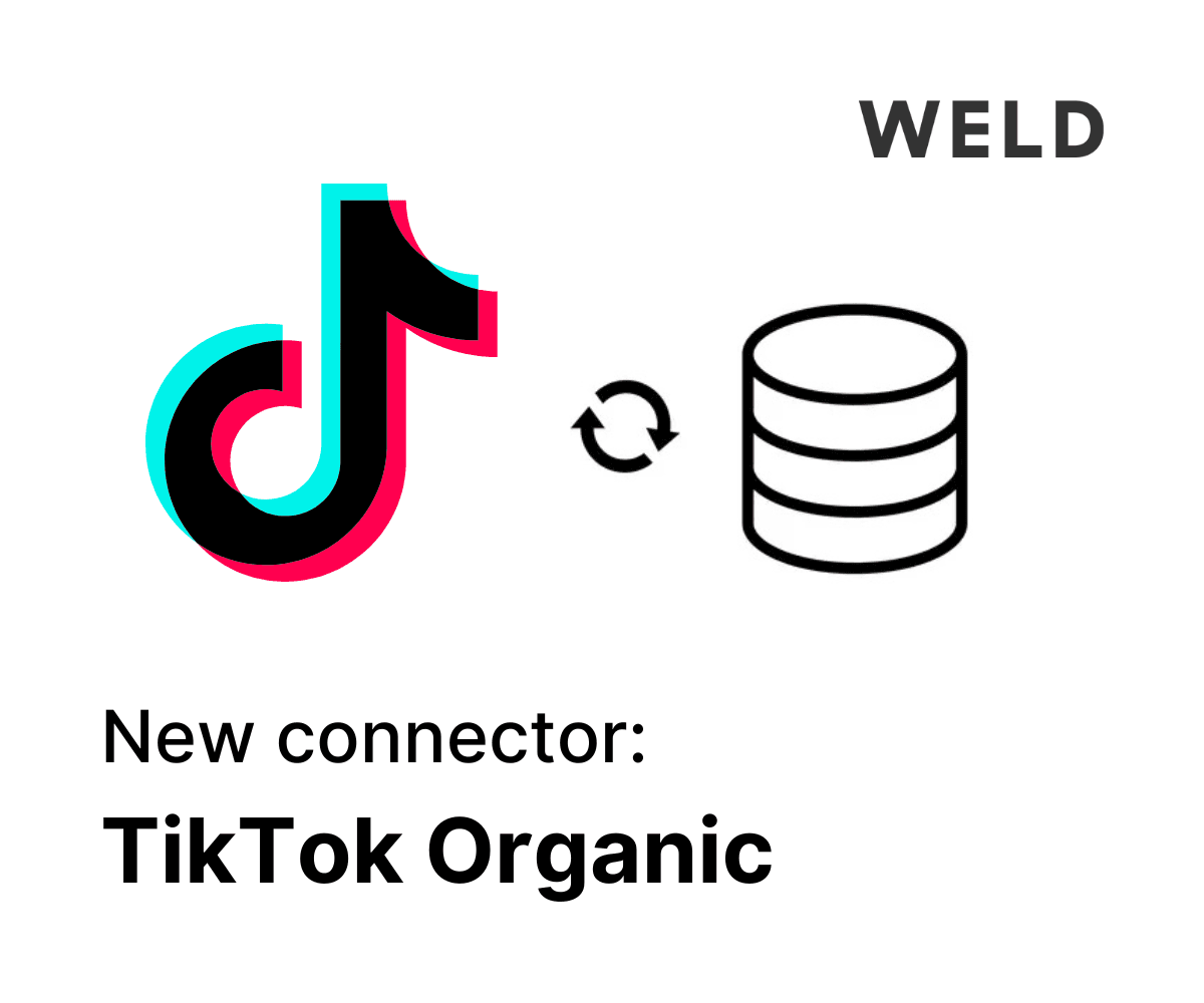 Sync your TikTok data directly to your data warehouse/