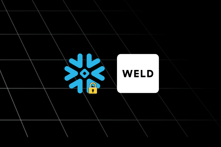 Weld Now Supports Key Pair Authentication for Snowflake image