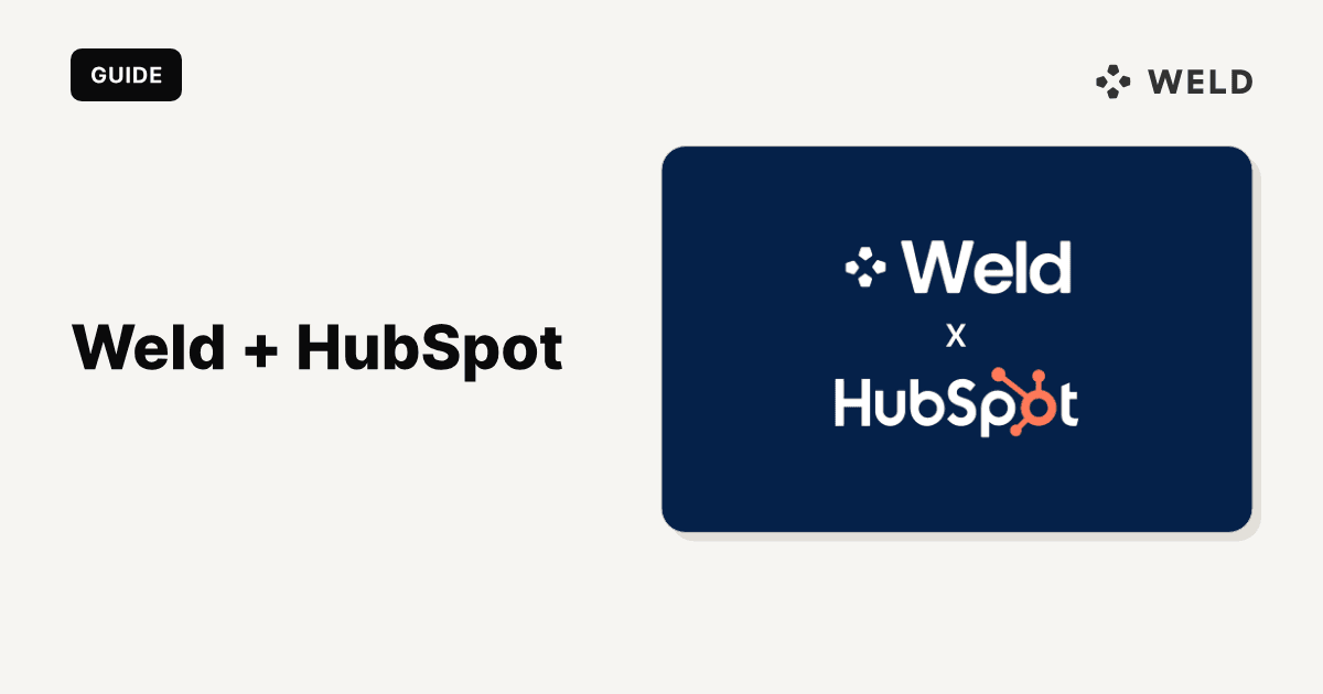 Empower your teams with better data – HubSpot integration