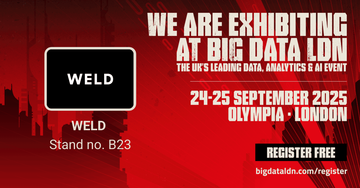 We're heading to Big Data LDN