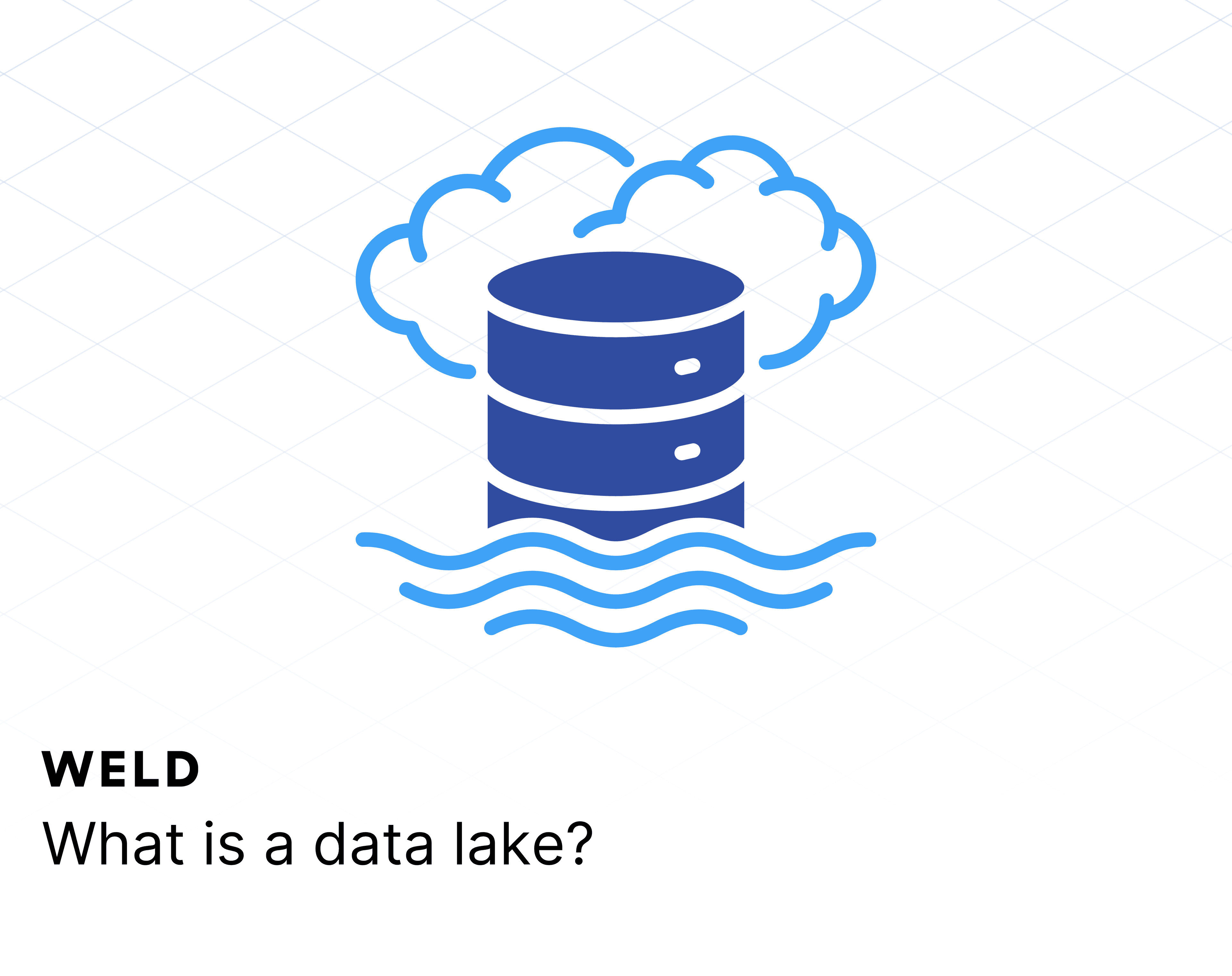 What is a data lake, and how is it different from a data warehouse?
