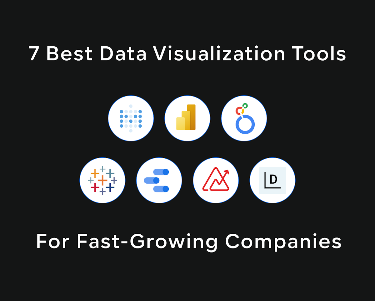 7 Best Data Visualization Tools for Fast-Growing Companies