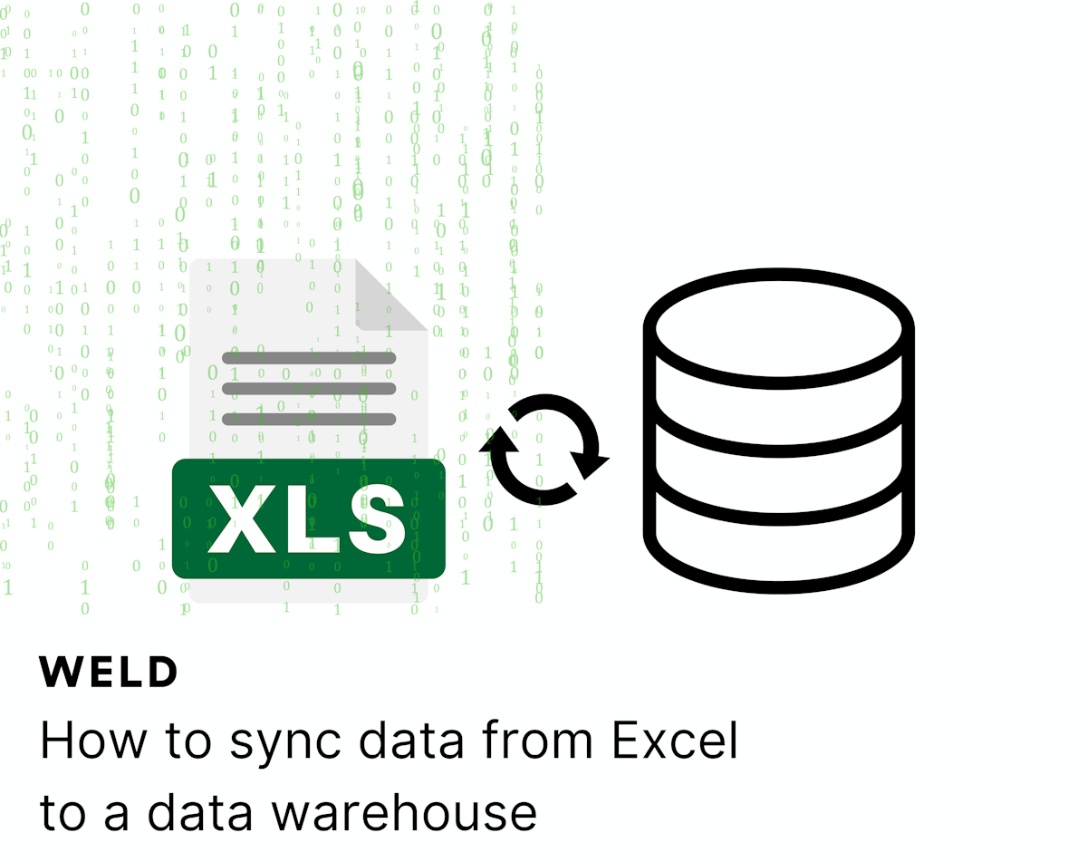 How to sync data from Excel to a data warehouse