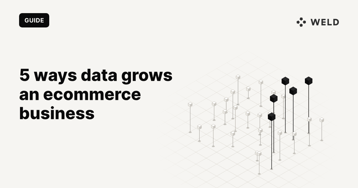 How ecommerce brands can use data to boost sales and efficiency/