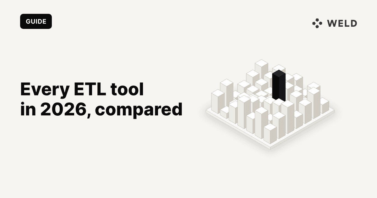 Every ETL Tool in 2026: 50+ Platforms Compared