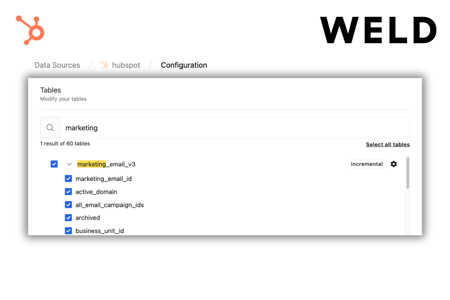 HubSpot Marketing Email v3 now available in Weld
