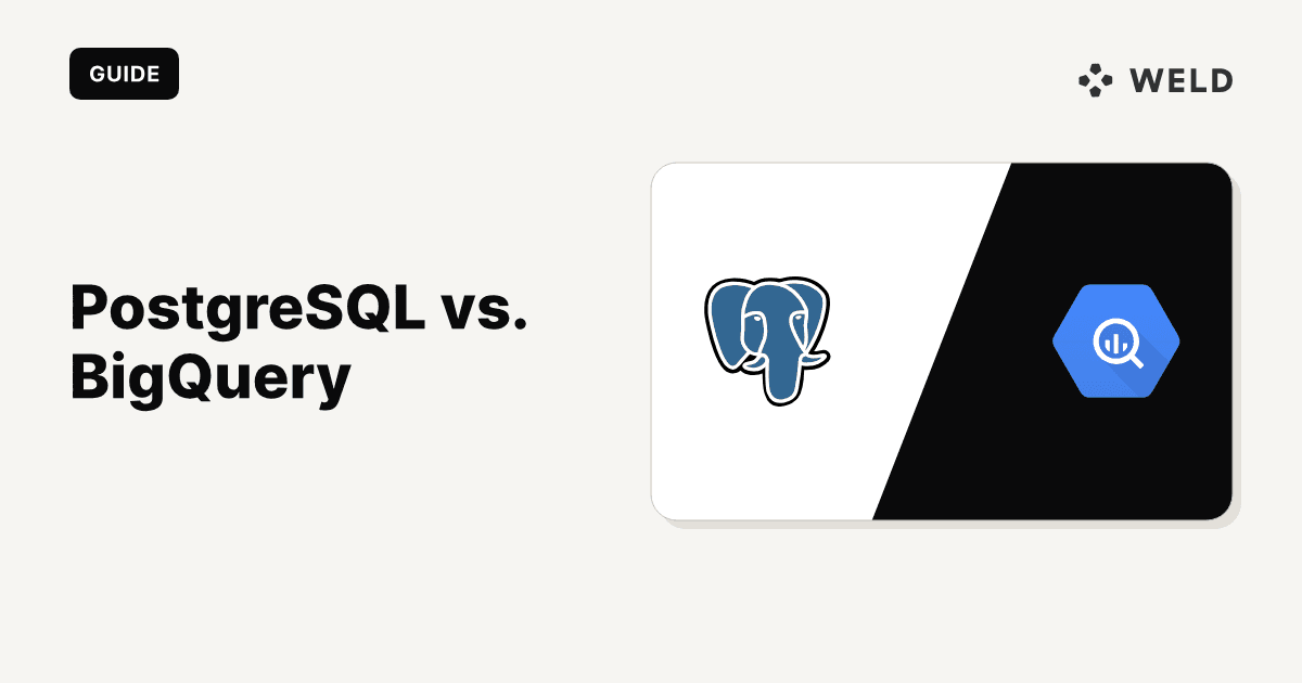 PostgreSQL vs. BigQuery – Which Data Warehouse is Better?