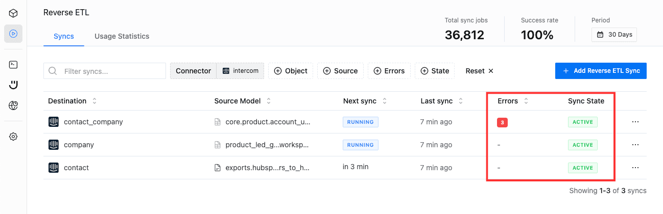 xero profit and loss table set up