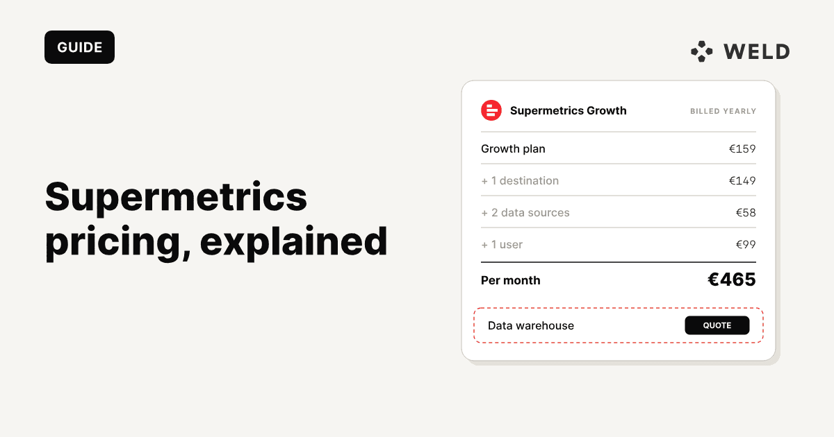 Supermetrics Pricing 2026: Plans, Add-Ons & Real Costs