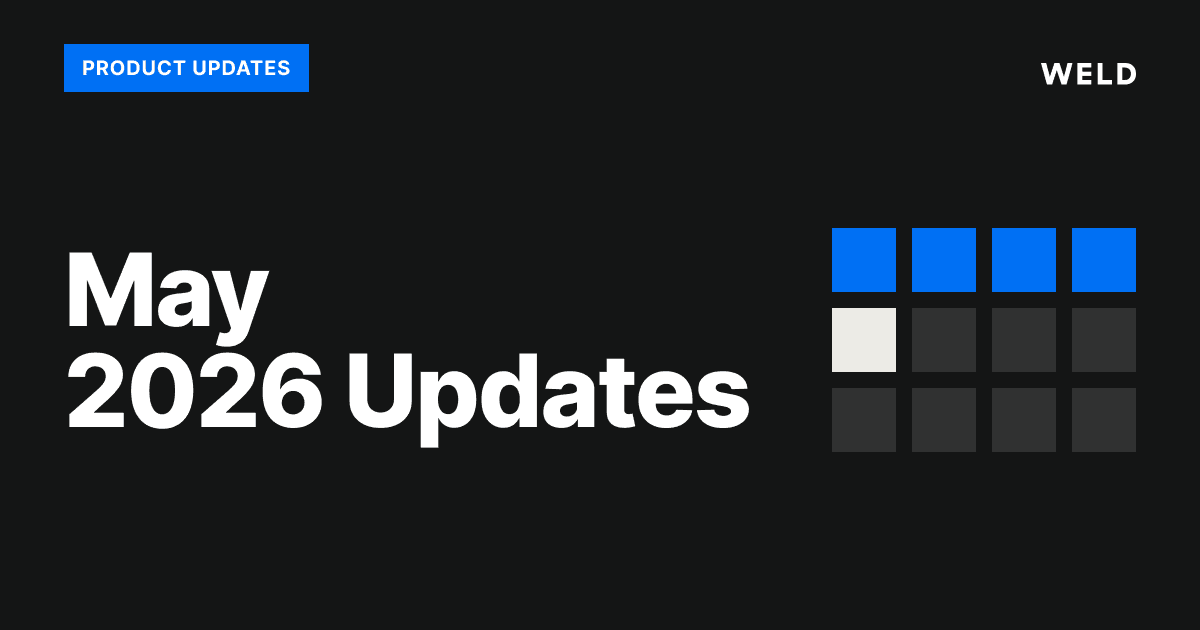 Weld Recap May 2026: MCP Server, GitHub Integration, ShopifyQL, Orchestration Schedules & More