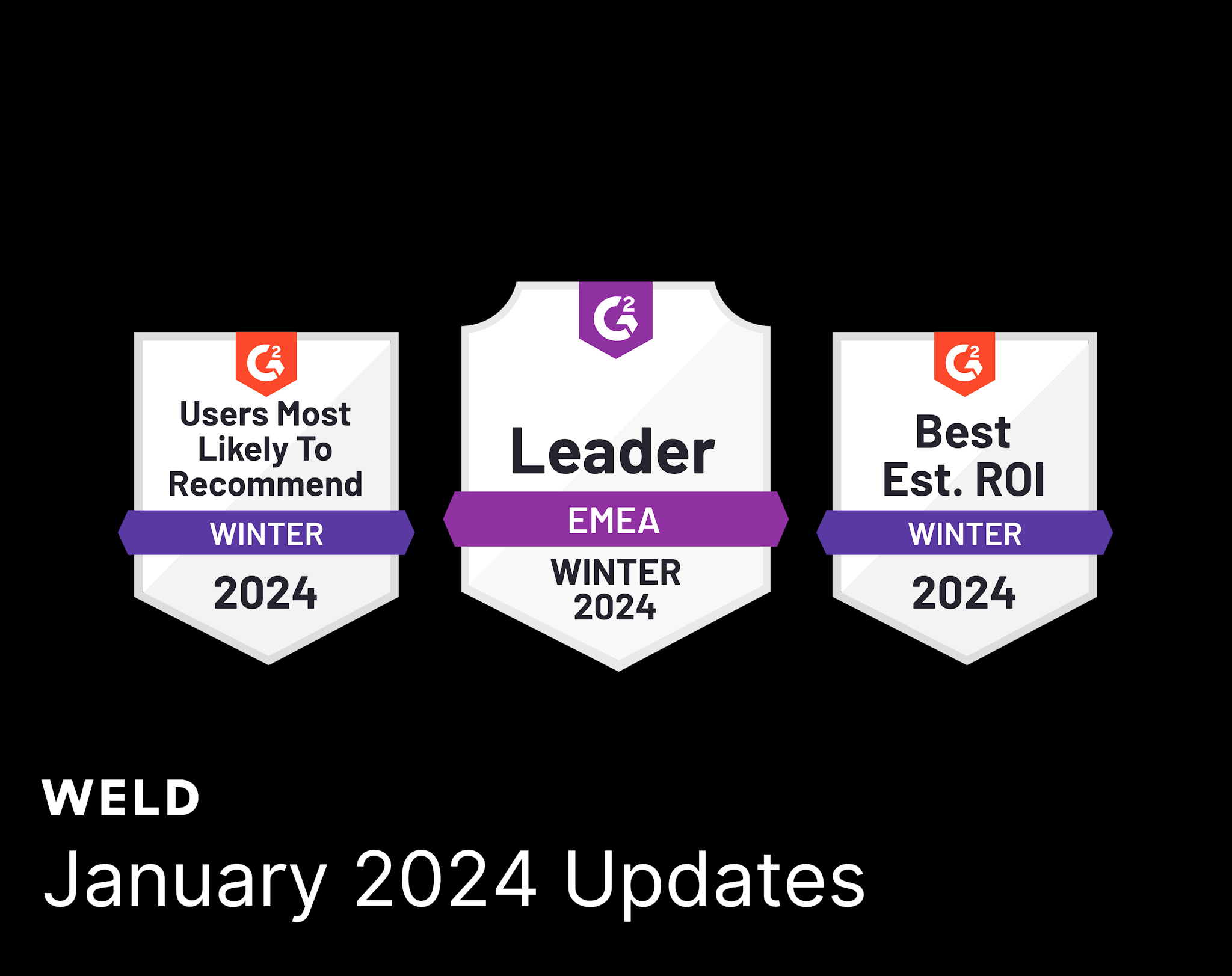 Weld January 2024 Updates image